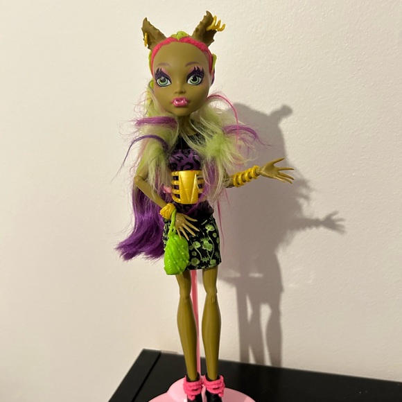 Monster High Doll Freaky Fusion Clawvenus (G1) - Picture 4 of 5